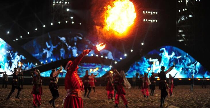 4’üncü Dünya Göçebe Oyunları kapanış programıyla sona erdi
