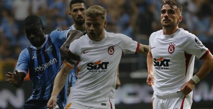 Adana Demirspor – Galatasaray maçında denge bozulmadı! Kırmızı kart çıktı