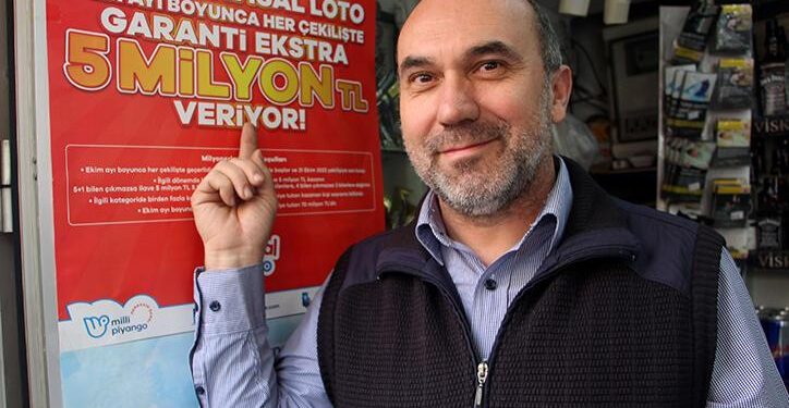 Edirne’de 1 talihli Sayısal Loto’dan 836 bin TL kazandı