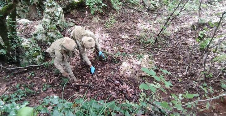 Hatay’da jandarma ve MİT operasyonu! Teröristlerin 2 deposu bulundu