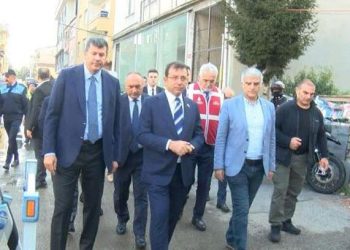 İmamoğlu Kadıköy’de patlama olan binada incelemelerde bulundu