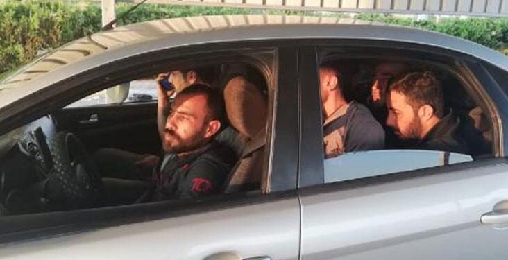 Osmaniye’de, otomobilde 5 kaçak göçmen yakalandı