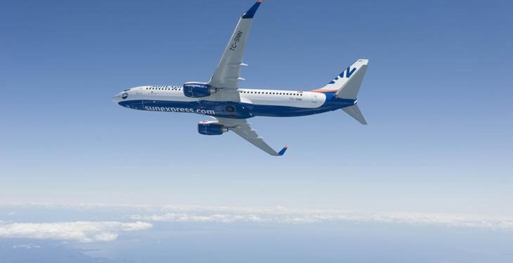 SunExpress 9 ayda 8 milyonu aşkın yolcu taşıdı