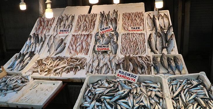 Tezgahlar balıkla doldu taştı, fiyatlar yarı yarıya düştü
